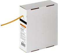 Термоусаживаемая трубка TDM ELECTRIC ТУТнг 4/2 желтая в коробке (10 м/упак) SQ0518-0403