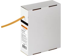 Термоусаживаемая трубка TDM ELECTRIC ТУТнг 6/3 желтая в коробке (10 м/упак) SQ0518-0410