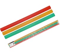 Термоусаживаемые трубки TDM ELECTRIC, клеевые, набор 3 цвета по 3 шт. ТТкНГ(3:1)-25,4/8,5 SQ0548-1511