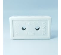 Клемма керамическая Onka No.2/3, 3 полюса, 4.0 - 6,0 мм² 1070005