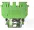 Клемма KLR SVK 2.5CC-PE-V0 2,5мм2/желто-зеленый/класс горючести V0 (НУ=60шт) 123102EV 2