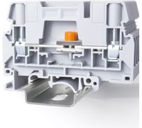 Клемма измерительная с тест-разъёмом KLR WDO 2-V0 57A/500V/6мм2/класс горючести V0 (НУ=50шт) 1227080V