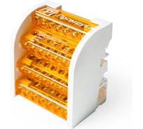 Шина на DIN-рейку Промрукав в корпусе (кросс-модуль) 4х7 PR08.32832