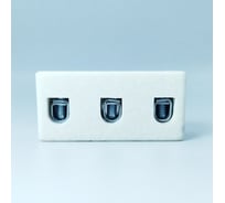 Клемма керамическая Onka No.1/3, 3 полюса, 2,5 - 4,0 мм² 1070003