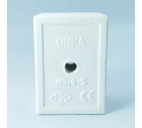 Клемма керамическая Onka No.4-5/2, 2 полюса, 16.0 - 25,0 мм² 1070014