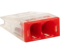 Строительно-монтажная клемма EKF СМК 2273-242 с пастой 2 отверстия 0,5-2.5 мм2 блистер 5шт. PROxima plc-smk-2273-242b