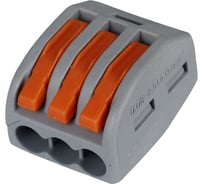 Соединительная клемма HLT СК-413 (0.1-2.5 (4.0)мм2) (20штук/упаковка) 081-19-038