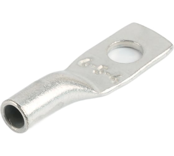 Наконечник медный луженый STEKKER LD-TML-6-5-4 ТМЛ 6-5-4 ГОСТ 7386-80, 100 шт в упаковке 50626