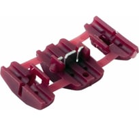 Прокалывающий ответвитель питания REXANT  0.5-0.75 мм2 красный 100 шт 08-0791