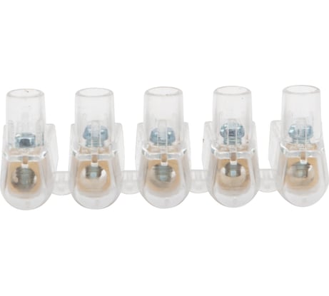 Концевой винтовой изолированный зажим КЗВИ 1,5 мм 5х1 20 шт REXANT 07-5700