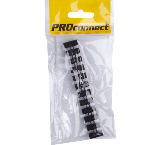 Клеммная колодка PROCONNECT КВ-6 6А 6 мм2 PP полипропилен, черная 07-5006-2-9