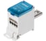 Распределительный блок (коробка) Leipole 100А, 690В, на DIN-рейку UKK6G-100/10-35/8x10 5012.037 1