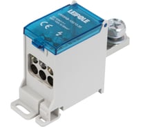 Распределительный блок (коробка) Leipole 100А, 690В, на DIN-рейку UKK6NB-100/10-35/6x16 5012.094