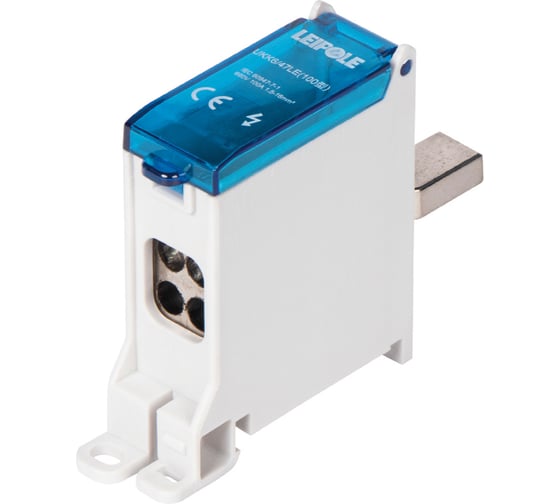 Распределительная коробка Leipole 63А, 690В, на DIN-рейку UKK6/47LE/4x10 5012.025 1