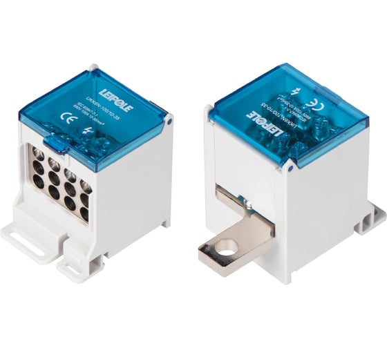 Распределительный блок (коробка) Leipole 100А, 690В, на DIN-рейку UKK6N-100/10-35/12x16 5012.071 1