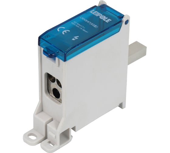 Распределительная коробка Leipole 63А, 690В, на DIN-рейку UKK6/47/3x10 5012.020 1