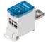 Распределительный блок (коробка) Leipole 250А, 690В, на DIN-рейку UKK6G-250/16-50/8x10 5012.044 1