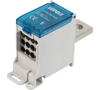 Распределительный блок (коробка) Leipole 250А, 690В, на DIN-рейку UKK6G-250/16-50/12x10 5012.046