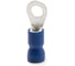 Наконечник медный луженный ЮМП ЭЛЕКТРО НКИ 1.0-2.5 мм2, под винт М5, изоляция ПВХ, синий, кольцевой изолированный (100 шт. в упаковке) elcRTI-PVC-2.5-5 6
