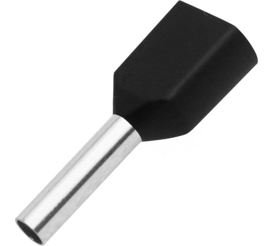 Наконечник штыревой втулочный изолированный Vell НШВИ 0,75-8, 100 шт/упак x 10 упак, 1397268 1