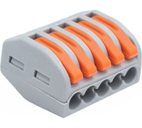 Клемма соединительная Vell PCT-215 с рычагом, 100 шт, 1397146