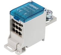 Распределительный блок (коробка) Leipole 250А, 690В, на DIN-рейку UKK6NB-250/16-50/12x10 5012.104