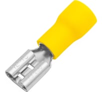 Разъем кабельный плоский изолированный «мама» Vell РПИ-М 6,0-6,3, 1000 шт, 1396908