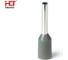 Наконечник-гильза HLT Е4009 4.0 кв.мм с изолированным фланцем 20шт. (30уп./уп.) 084-04-330 2