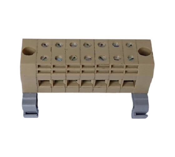 Клеммный блок на DIN-рейку Магнито-Контакт КБ-7 DIN АЯКС 00-00032061