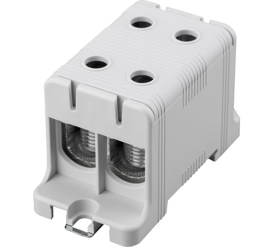 Клемма вводная силовая REXANT КВС 16-95мм2, 2-рядная, серая, распределительная 11-2115 1