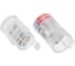 Экспресс-клемма REXANT СМК 2273-2x2R проходная, разъемная, 2 полюса, 2х2-проводная, 0.5-2.5мм2, 5 шт. 07-5243-5 5