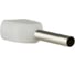 Наконечник штыревой втулочный изолированный STEKKER LD406-0508 НШВИ(2) 0,5-8 (DIY упаковка 25 шт), 50401 4