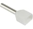 Наконечник штыревой втулочный изолированный STEKKER LD406-0508 НШВИ(2) 0,5-8 (DIY упаковка 25 шт), 50401 6