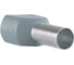 Наконечник штыревой втулочный изолированный STEKKER LD406-4012 НШВИ(2) 4,0-12 (DIY упаковка 25 шт), 50404 5