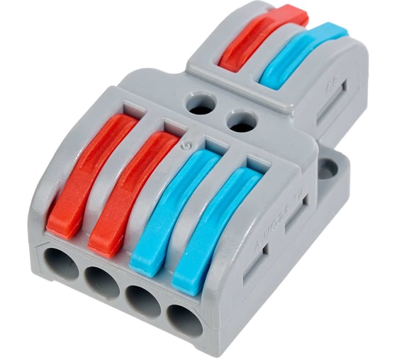 Клеммный рычажный зажим Wolta 40 шт WTB-LTB/422-G