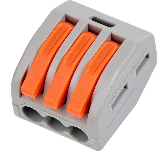 Клеммный рычажный зажим Wolta 40 шт WTB-LTB/213