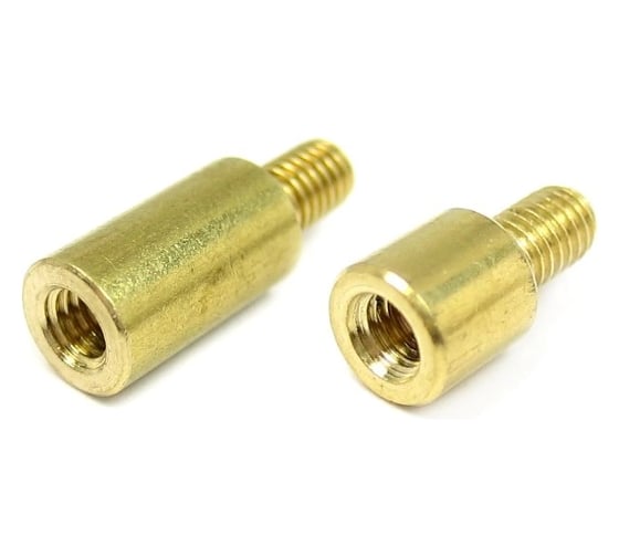 Стойка для печатных плат ЦКИ Глобал круглая, внутр/наруж М3x45 латунь 10шт 74591