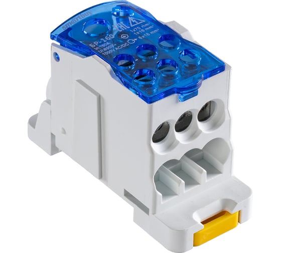 Блок распределительный SMARTBUY БР 160A на DIN-рейку () SBE-bcdb-160 1