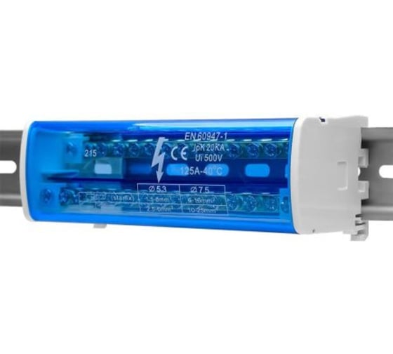 Шина нулевая в корпусе (кросс-модуль) ЕТР ШК 215 (2x15 групп) 68002