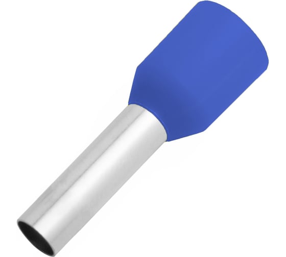 Наконечник штыревой втулочный изолированный Vell НШВИ 2,5-8, 1000 шт, 1397421 1