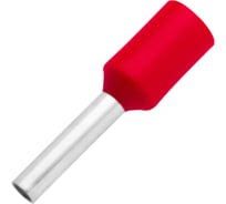 Наконечник штыревой втулочный изолированный Vell НШВИ 1,0-8, 1000 шт, 1397462