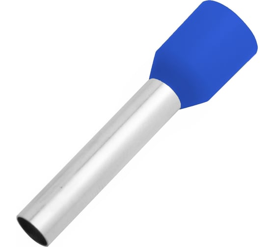 Наконечник штыревой втулочный изолированный Vell НШВИ 2,5-12, 1000 шт, 1397291 1