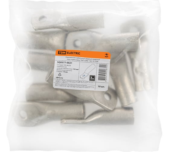 Наконечник TDM ELECTRIC ТМЛ (DIN) 150-10 SQ0577-0021