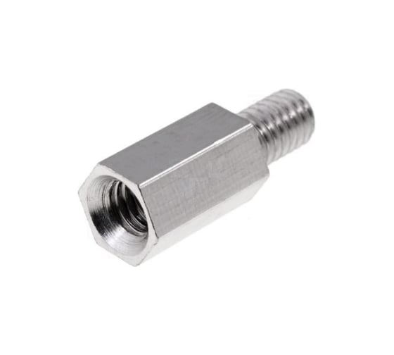 Шестигранная стойка для печатных плат ЦКИ Глобал внутр./наруж., М6х25, Ц, 10 шт. 68145