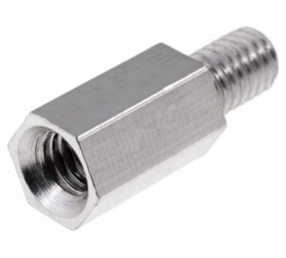 Шестигранная стойка для печатных плат ЦКИ Глобал внутренняя/наружная, М4x10 A2, 5 шт 84477