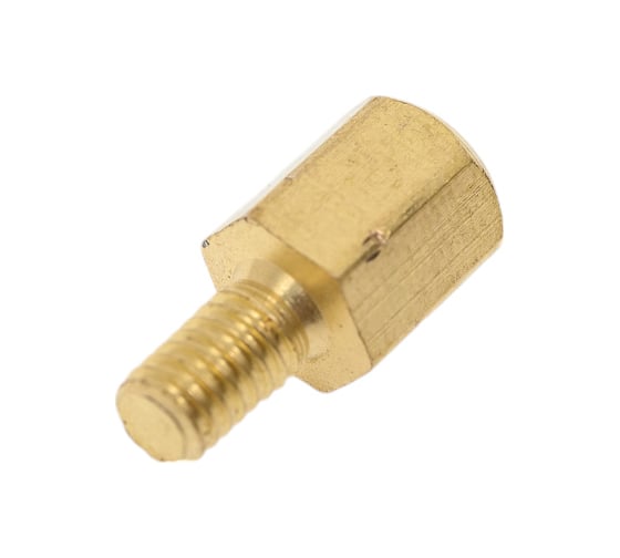 Шестигранная стойка для печатных плат ЦКИ Глобал внутр./наруж., М3х6, латунь, 100 шт. 68144