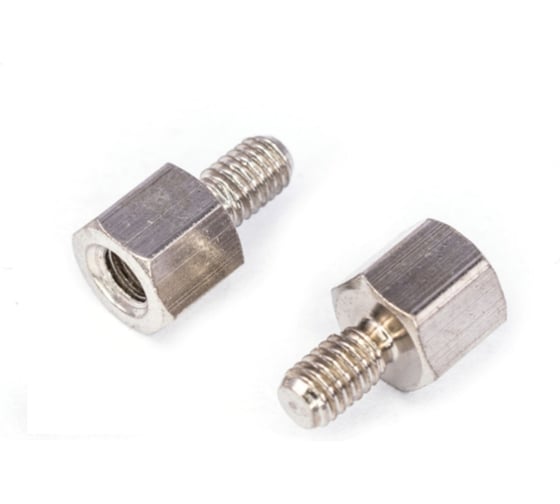 Шестигранная стойка для печатных плат ЦКИ Глобал внутр./наруж., М5х12, Ц, уп. 20 шт. 65260