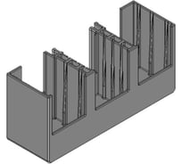 Защитные кожухи для силовых клемм Systeme Electric MC1G 120-225 MFZ4225
