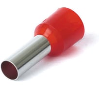 Наконечник-гильза HLT Е10-12 10мм, с изолированным фланцем 20шт. (20уп./уп.) 084-04-335