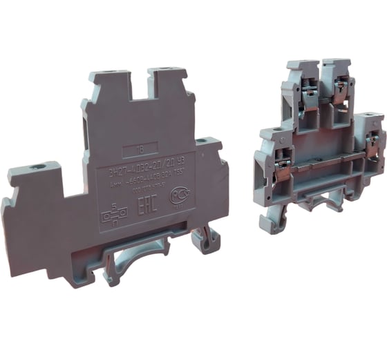 Зажим наборный СПб УПП-5 ЗН27-4Д32 2Д/2Д без перемычки (упаковка 10 шт.) 099928205
